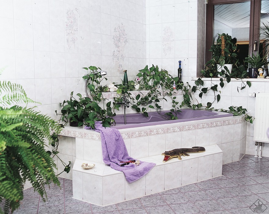 Badgestaltung  1226 - ein Bad in lila